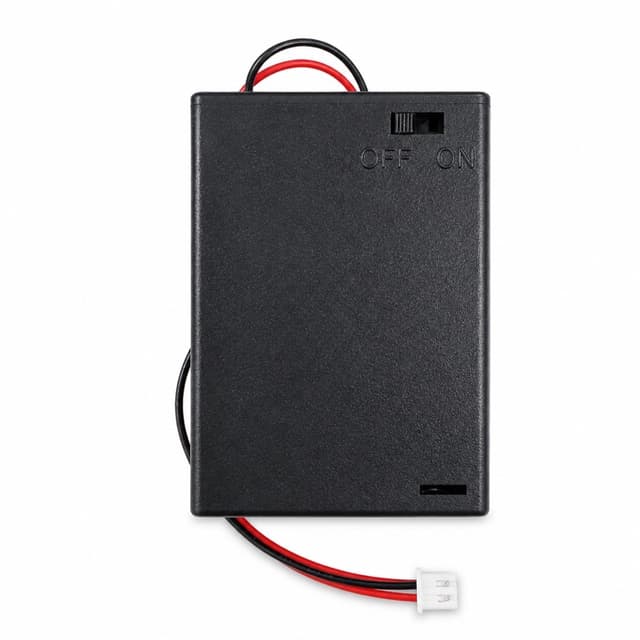 3×AA battery holder with ON/OFF switch